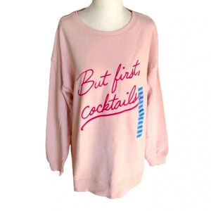 WILDFOX | French Terry But First Cocktails Sweatshirt